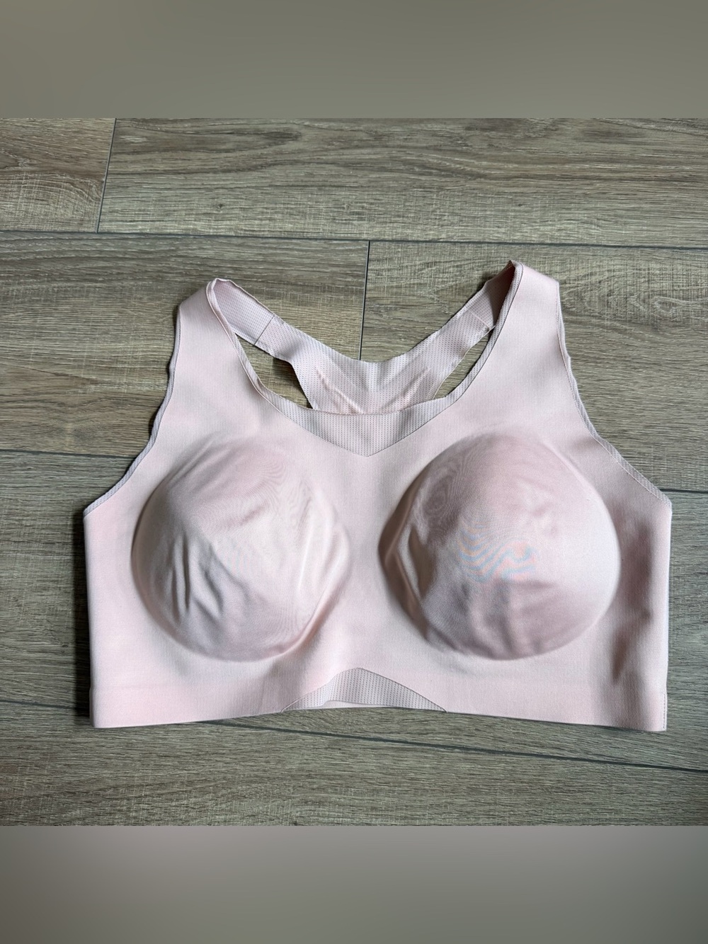 Soma Bliss performance raceback bra 2XL Seamless Light Pink Wireless Comfort Bra